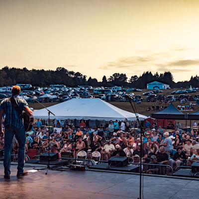 The Fireside Festival stage
